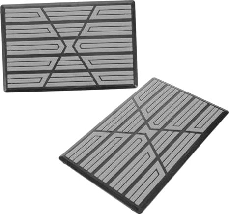 LOORGVEL 2stücke Auto Fußmatten Reparaturset Fahrzeug Teppich Reparatur Patch Auto Pedal Reparaturpads Hochwertige Fußmatten Flicken Für Fahrzeugteppiche rutschfeste Abdeckungen