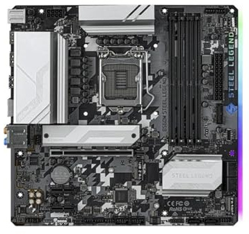 XYYZXKL Cartes mères d'ordinateur Carte mère Fit for ASROCK B560M Steel Legend B560 DDR4 LGA 1200 Cartes mères d'ordinateur