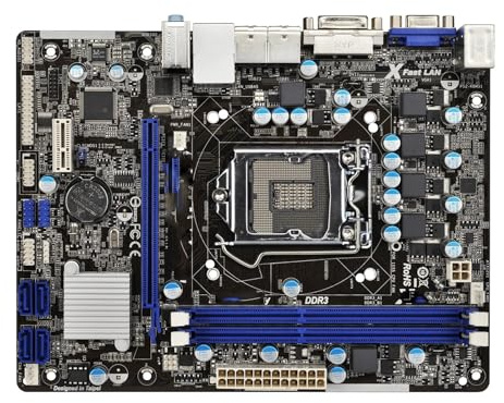 Placa Madre Placa Base Fit For ASRock H71M-DG3 LGA 1155 Intel H61 DDR3 16 GB PCIe 3.0 Micro ATX Compatible con Core i7-2600 3770 3550 2500 2120 G850 3570