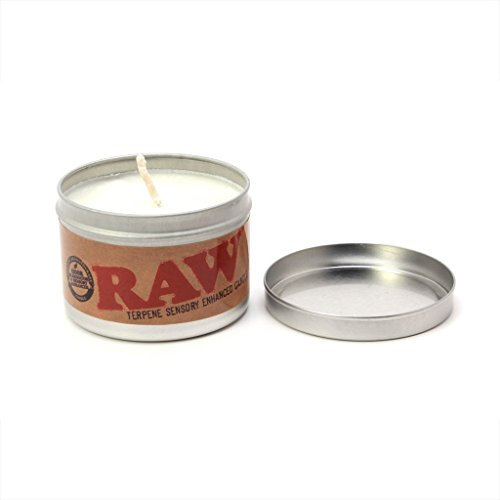 RAW Duftkerze RAWtural Scent mit Hanfsamenöl 1 Duftkerze