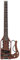 Traveler Guitar Pro-Series E-Gitarre, Antik braun (PS ABNS)