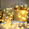 SFOUR Fairy Lights, 2 Lighting Modes, 19.68ft 40LEDs Ball IP65 Globe String Light Battery Operated, Decoraction for Indoor Lighting, Bedroom, Wedding, Party, Christmas, Tree