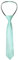 Alizeal Boys Solid Color Vorgebundene 2,4 '' Reißverschluss Skinny Krawatte, Light Mint