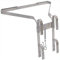 Aluminium Ladder Stay Accessory Easy Use Ladder I-Shape Stand-Off Downpipe Brackets, Incease Ladder Safety for DIY & Trade, Easy Fitting