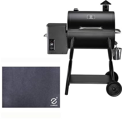Z GRILLS Under The Grill Schutzmatte, feuerfest, 91,4 x 152,4 cm