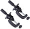 minzhenamz 2 Stück Einstellbar Übungskopf Halter Ständer Trainingsköpfe,Schaufensterpuppe Kopfstand,Cosmetology Halteklammer/Stand für Trainingskopf,Tischklammer Clip Stütze,Schwarz