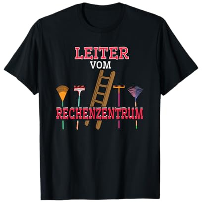 Leiter vom Rechenzentrum Gärtnerei IT Informatik Garten T-Shirt