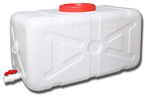 LPLND Bidones Agua Engrosado plástico de Calidad alimentaria Tanque Grande del Tanque Tapa casa Tanque de Almacenamiento de Agua Grande Horizontal Tanque de Reserva del Tanque Exterior Rectangular