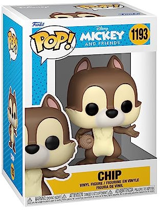 Funko Pop! Disney: Classics - Chip - Vinyl-Sammelfigur - Geschenkidee - Offizielle Handelswaren - Spielzeug Für Kinder und Erwachsene - Modellfigur Für Sammler und Display