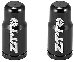 X AUTOHAUX 2pcs Aluminum Alloy Valve Caps French Type Valve Tire Dust Covers for Bicycle Mountain Bike Road Bike MTB Black