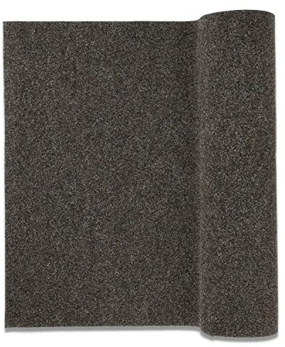 Corredor de Carril Oscar por Metro Resistente al Agua para entradas, Puertas de casa, pasillos, cocinas, oficinas y Tiendas - Marrone, Ancha 67 cm.