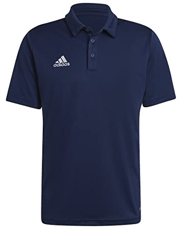 adidas Herren Entrada 22 Polo Shirt, Team Navy Blue 2, M Extra Tall