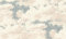Rasch Tapete 974720 - Vliestapete mit Wolken in Blau und Weiß mit leichter Vintage Leinenstruktur - 10m x 1,06m - Doppelbreit