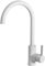 Quareco Rubinetto Miscelatore Cucina monocomando canna girevole Bianco QMFC04BI