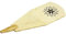 Dekohelden24 Holz Pyramiden-Ersatzflügel als 2er Set, für 1 bis 2 Stöckige Laser-Holzpyramiden geeignet, Maße L/B:11 x 4,5 cm