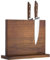 Magnetic Knife Holder - KUCHEASY Double Sided Magnetic Knife Block Without Knives - Wooden Universal Knife Stand Strong Enhanced Magnets -Knife Display Rack for Kitchen Counter Multifunctional Storage
