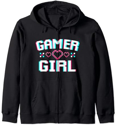 Gamer Girl Gaming Computer Konsole UwU Kawaii Kapuzenjacke