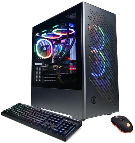 CyberPowerPC Gamer Supreme Liquid Cool Gaming PC, AMD Ryzen 9 7900X 4.7GHz, GeForce RTX 4070 Ti Super 16GB, 64GB DDR5, 2TB PCIe Gen4 SSD, WiFi Ready & Windows 11 Home (SLC8350A3)