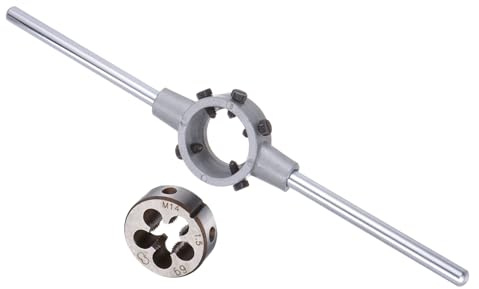CoCud Juego de Mango de Terraja Terraja de Rosca M14x1.5 | Kit de Llave de Terraja para 38mm de Diámetro Exterior / M12-M16 - (Aplicaciones: para Reparación de Roscas) 1 Juego