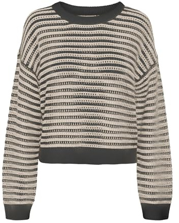 VERO MODA VMNEWMADERA LS O-Neck Pullover Boo