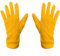 Oblique Unique® Handschuhe Herren und Damen Handschuh für Fasching Karneval Motto Party Kostüm Accessoire für Halloween (Gelb)