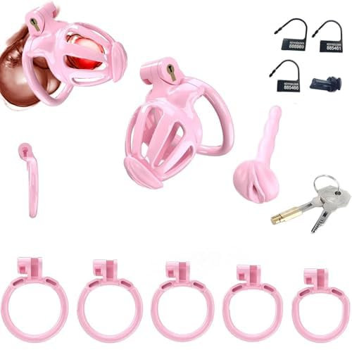 Chastity Cage Männer Sissy Cage Penis Käfig Keuschheitsgürtel Mann Cock Cage Keuschheitskäfig Herren Extrem Pension Käfig Mit Dilator Peniskäfig Silikon Hodenkäfig Fetisch Sissy Sex Spielzeug