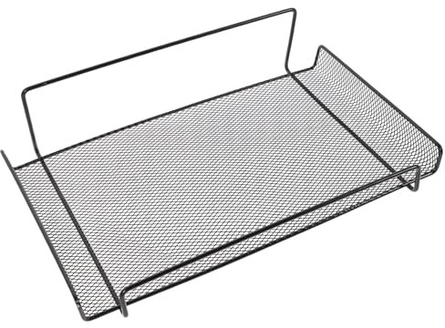 Wandregal für Router zur Wandmontage ohne Bohren aus Eisen Schwarz