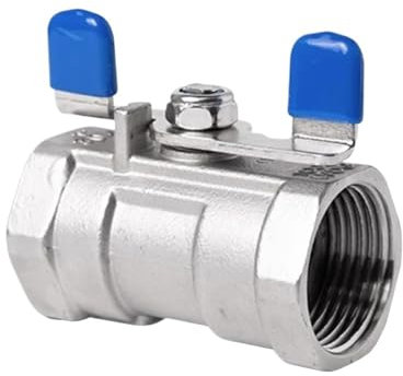 HLFLBAVATW Kugelhahn Kugelhahn 304 Edelstahl Kugelhahn 1/4'' - 1'' BSP Innengewinde Kugelhahn(3/8)