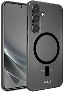 Mous für Samsung Galaxy S25 Plus Hülle Transparent Kompatibel mit MagSafe - Super Dünn - Transparent