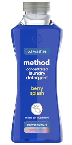 Method Laundry Liquid, Berry Bliss, 33 Washes, 990ml