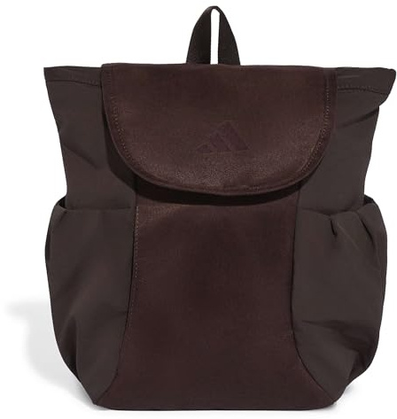 adidas Unisex Soft Lux Flap Backpack, Aurora Coffee, One Size