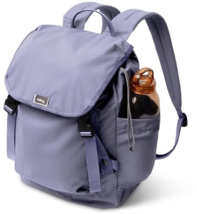 Bellroy Cinch Backpack 20L, Leichter Rucksack - LilacHaze | 20L leichter Rucksack mit Außenorganisation und verstellbaren Schultergurten