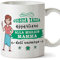 (Tasse auf Italienisch) Mama Original Tassen Kaffee und Frühstück zu geben Mama - Dieser Becher gehört zu den besten Mutter im Universum - Ceramica 350 ml