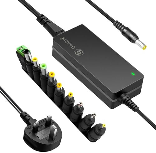 Gonine 12V 5A 60W AC Adapter Switching Power Supply,AC DC Converter 100-220V to 12 Volt 5 Amp Transformer for led Light Strips, Computer Monitor and More