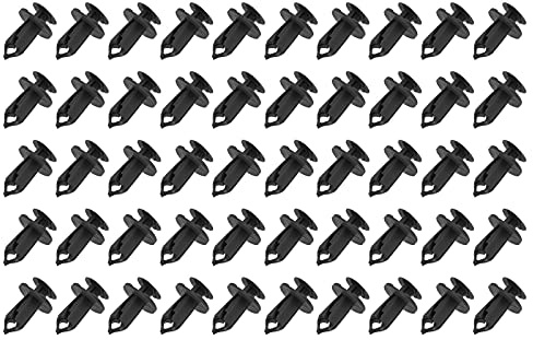 Create idea Pack/Set of 50 Longer Trim Panel Fixing Lining Carpet Clips Kit Fitting Black