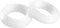 sourcing map Rubber Grommets 20mm Dia. Wire Gasket Ring for Hole Plug Cable, White 50 Pieces