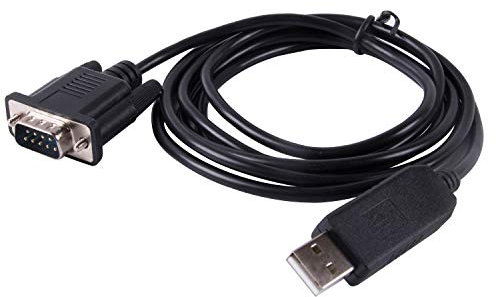 Skywatcher Teleskop Goto Control EQMOD ASCOM Kabel für HEQ5pro AZEQ5 AZEQ6 EQ6-R Asiair Synscan Goto (180 cm, EQ6 PC zur Montage db9 Kabel)