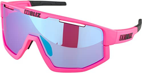 Bliz Fusion Nordic Light Sportbrille, matt neon pink-blue multi