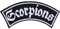 SCORPION Aufnäher Heavy Metal Patch/Aufbügler Biker Sticker zum annähen/aufbügeln | The Scorpions Fan Applikation für Jeans-Weste/Kutten/Outdoor/Festival | 90x40mm