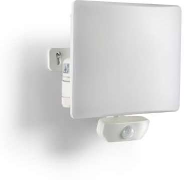 Auraglow 50W 4200lm Full Screen Slimline LED Security Motion Sensor PIR Flood Light White Outdoor Wall Lamp