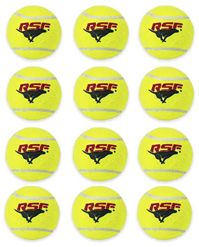 Franklin Pet Supply RSF Squeak Mini 1.75 Tennis Balls - Dog Toy Squeaks When Squeezed - 12 Pack - for Small Dogs - Squeaker Noise