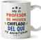 MUGFFINS Tazas para PROFESOR DE MÚSICA hombre - En Español - Todos te advirtieron - 11 oz / 330 ml - Regalo original y divertido