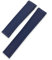 AEMALL Für Tag HEUER AQUARACER 300 WAY201B Calibre 20 mm 22 mm Gummi Silikon Uhrenarmband wasserdichtes Armband Uhrenarmband (Farbe: Blau ohne Schnalle, Größe: 22 mm)