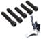 Front Rear Derailleur Screw, Cage Screws M4 3Pcs 13.5 2Pcs 20mm, Titanium Alloy Rustproof Easy Installation Cage Screws, for Mountain Bike DIY