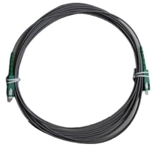 Cordon fibre optique simple SC-APC gris - longueur 6m