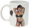 Generic Kaffeetasse, sexy Thermo-Tasse, blond, Keramik, 25 cl