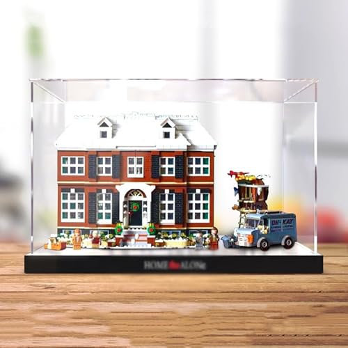 FYHCY Acryl-Vitrine für 21330 Home Alon, staubdichte Aufbewahrungsvitrine für 21330 Home Alon, Lego-Liebhaber (nur Vitrine), Größe: 45 x 40 x 35 cm C