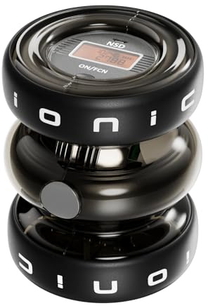 RPM Power IONIC® Dual Side Gyroskop – Gyroball für Handgelenk-Kraft-, Brusttraining, Fitness-Training, Rumpf- und Oberkörper-Krafttraining ('Ionic' Dual Gyroscopic Exerciser)