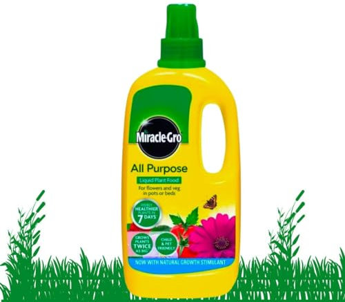 Miracle Gro All Purpose Concentrated Liquid Plant Food – All Purpose Concentrated Liquid Plant Food 800ml - Ideal for all types of plants and suitable for fruit and vegetables