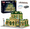 Mould King 16057 MOC Grand kit de blocs de construction de jardin botanique maison de jardin, éclairage LED créatif, modèle architectural, blocs de serrage sur bâtiment, pour jouets éducatifs des